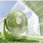 2025年新品　卓上 手持ち扇風機 静音 熱中症対策 おしゃれ ハンディファン USB 充電式