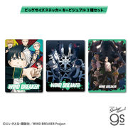 【3種セット】 WIND BREAKER ビッグサイズステッカー キービジュアル アニメ キャラクター グッズ WBKSET04