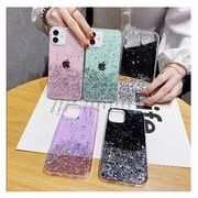 iPhone14 13 ケース  キラキラ   透明 カバー カラフル おしゃれ スマホケース かわいい レディース