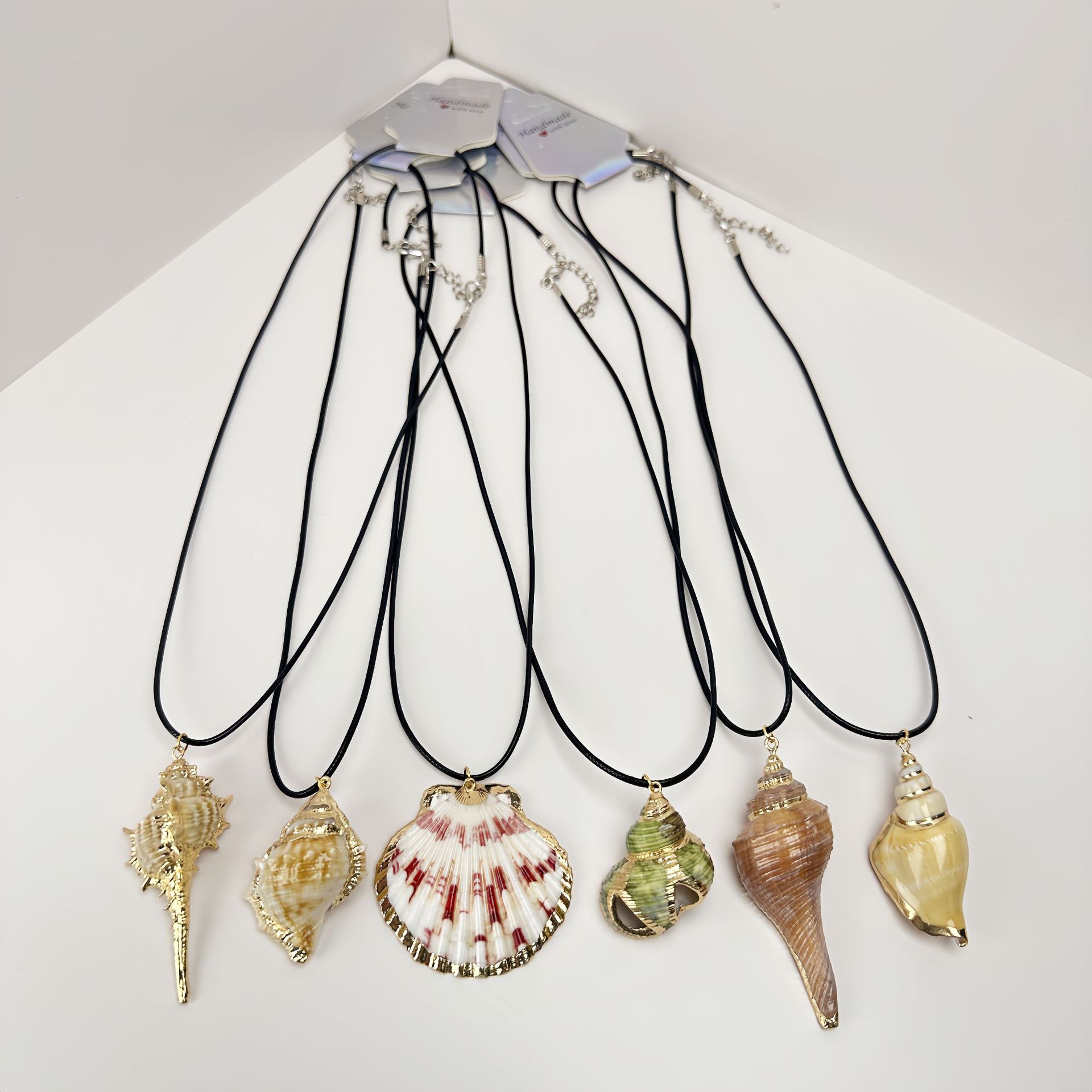 ハワイ 男女兼用 ナチュラル 海ビーチ アクセサリー 貝殻