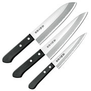 よこやま 燕熟の技　三徳包丁165mm&牛刀包丁180mm&ペティナイフ135mm サビに