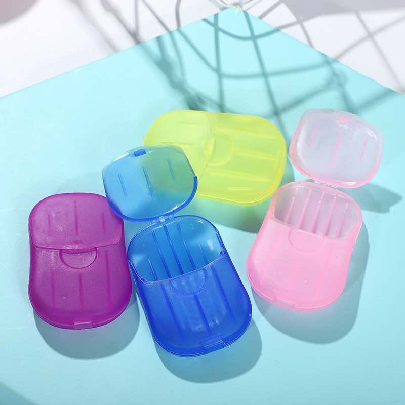 【一部即日発送可能】ペーパーソープ 紙せっけん ソープシート ソープスライス ケース付き 除菌