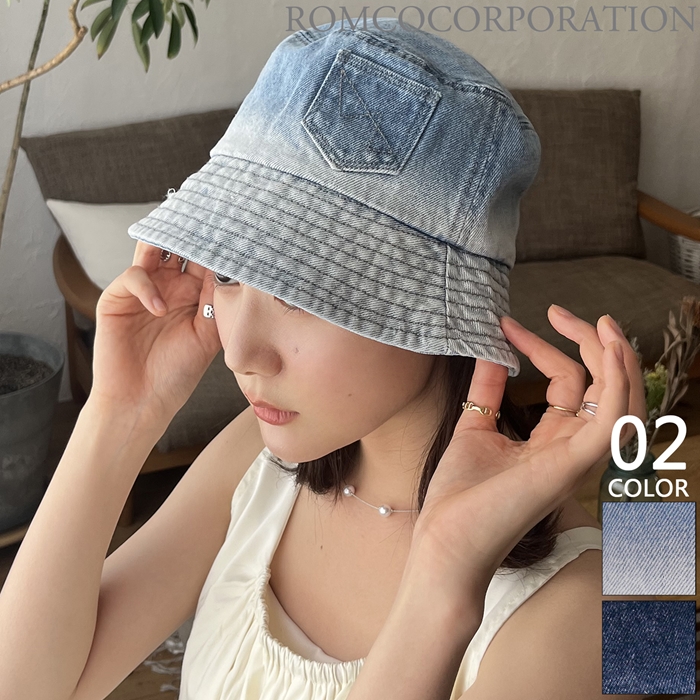 【2025新作商品♪】デニムバケットハット/雑貨