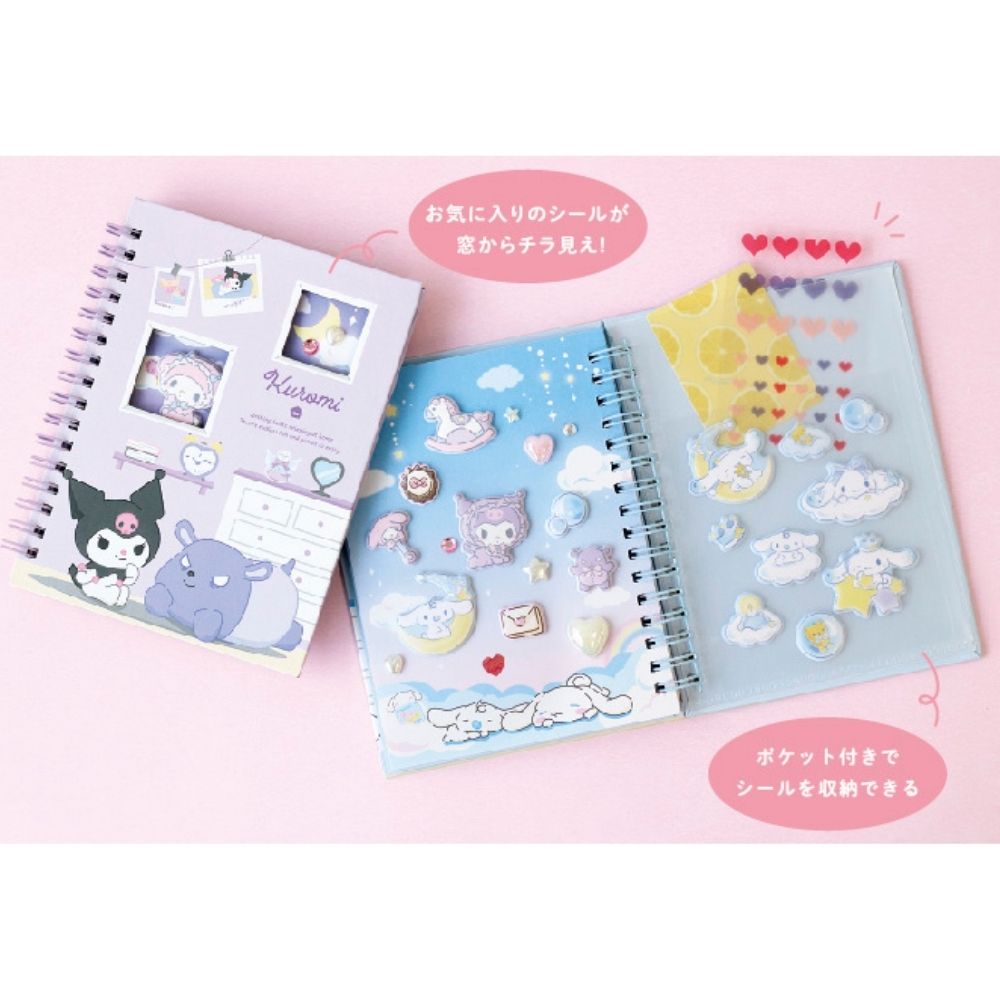 9月入荷】サンリオキャラクターズ フォトポケット付きシール帳