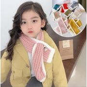 秋冬 子供のスカーフ　厚い暖かい ビブ 男の子女の子　可愛い マフラー  スカーフ