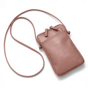 MOMO　牛革エンボス加工　大流行　ちょっとしたお出掛けに便利　ミニショルダーバッグ　AN-7162　DPK