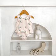 2025新品　子供服　水着　連体水着    温泉可用★80-120cm