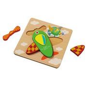 木製ﾊﾟｽﾞﾙ ひこうき