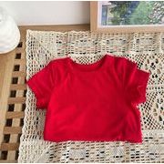 2025夏新作 韓国子供服 女の子半袖Tシャツ  通学 お出かけ   夏服 子供服  73-120cm