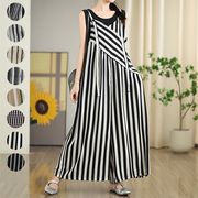 INS風 ワイドシルエットサロペットパンツ レディース オールインワン