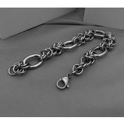 デザインブレスレット アクセサリーステンレス チェーン  ステンレス ブレスレット★ 2025.6.16