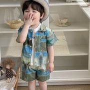「2025」子供服★トップス★ベスト★セットアップ★韓国風子供服★2色73cm～100cm