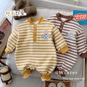 超人気ベビー服　ロンパース　秋冬新品　 　 カバーオール   赤ちゃんのロンパース ★裏毛付き66-90