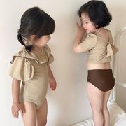 韓国風子供服★子供水着★キッズ水着★女の子★連体/分体★子供用★オールインワン★水着★2色90-130