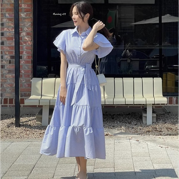 レディース服★ファッション洋服★お洒落ワンピース★ 2色