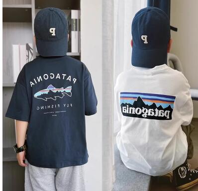 2025新品　キッズTシャツ　ボトムス　トップス　90-170CM　2色
