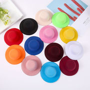 ミニハット ぬいぐるみアクセサリー DIY ヘアクリップ デコレーションパーツ 手作り