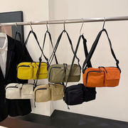 男女兼用バッグ・収納バッグ・肩掛け ・ショルダーバッグ・キャンバスバッグ・ 6色