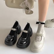 ローファー デザイン パール 春夏 レディース 韓国ファッション