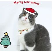 可愛いペットアクセサリー  首輪  ペット用品　ベル付き   クリスマス