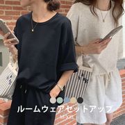 品薄）UCHINO マシュマロガーゼ 七分袖タックワンピース Mサイズ