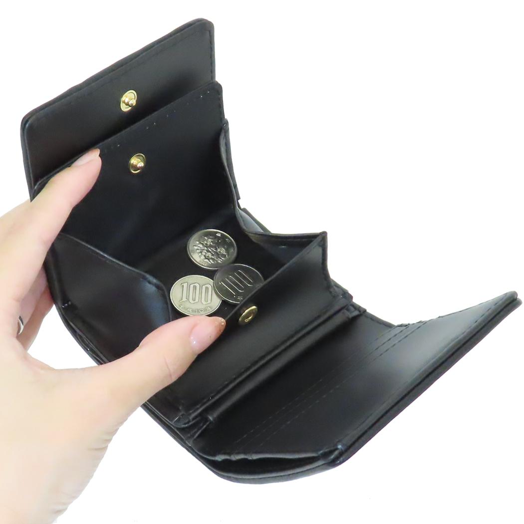 ハローキティ BOXコイン三つ折り財布 ワッペンキティ ヒョウ柄 | 卸売