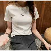 2025春夏新作 レディース 女 半袖  Tシャツ トップス インナー