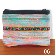 モン族 刺繍古布 　ポーチ