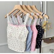 トップス タンクトップ キャミソール クルーネック 細身 スリム タイト