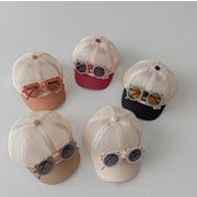 キッズ 子供用 帽子 キャップ  野球帽 メッシュ お出かけ 紫外線カット