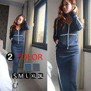 セットアップパーカーレディース