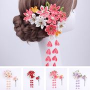 【和風髪飾 】夏祭り　着物浴衣　 和風ヘアピン　へアアクセサリーYH00016