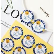 業務用品　thank you 粘着シール　包装資材　ステッカー