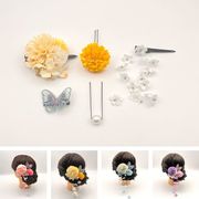 【和風髪飾 】夏祭り　着物浴衣　 和風ヘアピン　へアアクセサリーYH00037