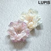 ヘアアクセサリー ヘアクリップ フラワー コサージュ 浴衣 着物 ヘッドドレス ウェディング 結婚式