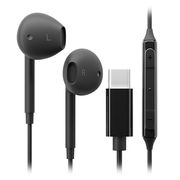 PGA USB Type-C ステレオイヤホン ブラック PG-SEIE2BK1