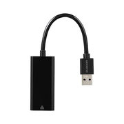 エレコム 1Gbps USB-A 有線LANアダプタ ブラック EDC-GUA3V3-B
