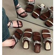 2025シューズ 靴   レディース サンダル 厚底 ミュール お出かけ