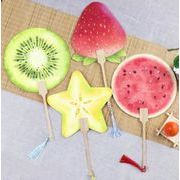 雑貨 扇子 団扇 熱中症対策 果物扇子 センス 夏祭り