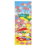 さんりおきゃらくたーず　和柄日本手ぬぐい【御殿山ノ不二】