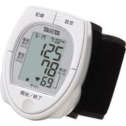 【管理医療機器】タニタ手首式血圧計　ホワイト BP-211 【血圧測定 健康管理 時計機能付き】