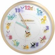 ポケットモンスターアイコンウォールクロック　イーブイフレンズ