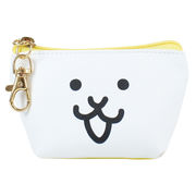 にゃんこ大戦争三角ミニポーチ　フェイス