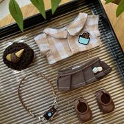 シャツ  スカート   綿人形   ぬいぐるみ用服   着せ替え  ミニドール  ドールハウス  おもちゃ