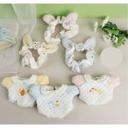 綿人形 ウサギの耳 つなぎ服 ドールハウス ドール用  着せ替え ミニドール ぬいぐるみ用服  20cm/3色