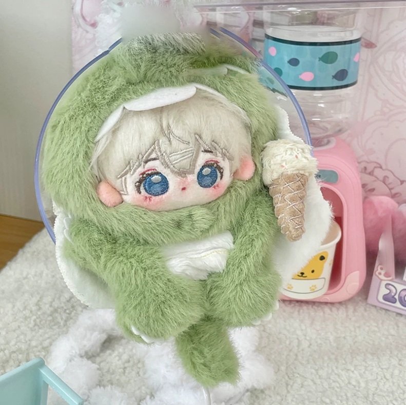 綿人形   セットドールハウス ドール用 着せ替え ミニドール ぬいぐるみ用服 10cm