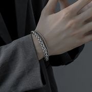 メンズ ブレスレット デザインアクセサリーステンレス ブレスレット 男子ブレスレット上品★超新作
