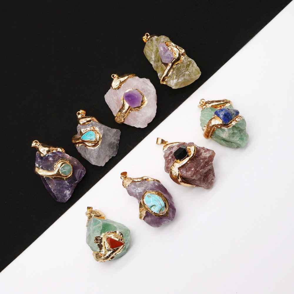 ペンダントトップ diyチャーム 天然石 アクセサリーパーツ
