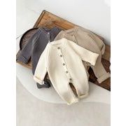 韓国風 ベビー ニット ロンパース 2025新作 秋冬 男女兼用 おしゃれ