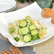 イゾラ 24スクエアボウル 白系 洋食器 角型ボウル 日本製 美濃焼 おしゃれ